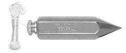 General 12 oz Steel Plumb Bob 4.5 in. L 1 pc
