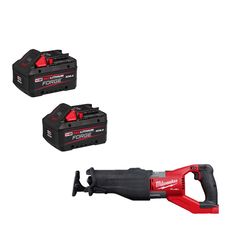 Milwaukee M18 FUEL Super Sawzall Recip Saw w 2PK FORGE 8Ah Batteries