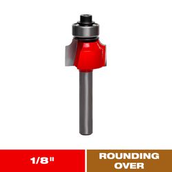 Diablo 3/4 in. D X 1/8 in. X 2-3/16 in. L Carbide Rounding Over Router Bit