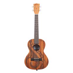 Kala Brand Music Co. Voyage Guidance Tenor Ukulele with Bag Mahogany 1 pk