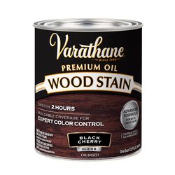 Varathane Semi-Transparent Black Cherry Oil-Based Urethane Modified Alkyd Wood Stain 1 qt
