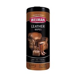 Weiman Lemon Scent Leather Wipes 30 pk Wipes