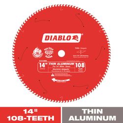 Diablo 14 in. D X 1 in. TiCo Hi-Density Carbide Circular Saw Blade 108 teeth 1 pk