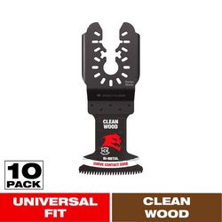 Diablo Demo Demon 1-3/4 in. W Bi-Metal Curved Oscillating Blade Clean Wood 10 pk
