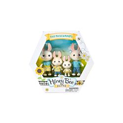 Sunny Days Honey Bee Acres Mcscampers Rabbit Family Multicolored 4 pc