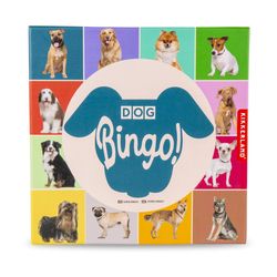 Kikkerland Dog BIngo Game Multicolored