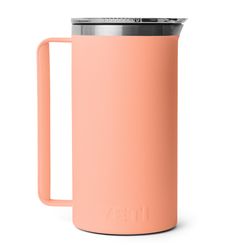 YETI Rambler 64 oz Lowcountry Peach Pitcher Stainless Steel