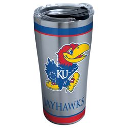 Tervis Collegiate 20 oz Kansas Jayhawks Multicolored BPA Free Tumbler with Lid