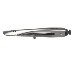 Tovolo Gray/Silver Nylon/Stainless Steel Tongs