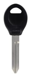 HILLMAN Traditional Key Automotive Key Blank Double For Nissan Black/Silver