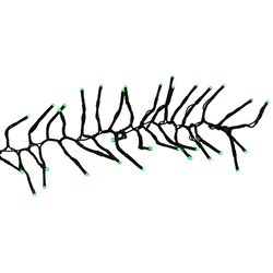 Holiday Bright Lights LED Rice Cluster Green 500 ct Christmas Lights