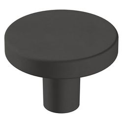 Amerock Versa Contemporary Round Cabinet Knob 1-3/8 in. D 1 in. Matte 1 pk