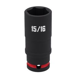 CRAFTSMAN 15/16 in. X 1/2 in. drive SAE 6 Point Deep Impact Socket 1 pc