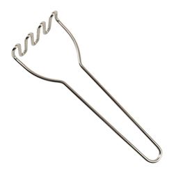 R&M International Corp Silver Stainless Steel Mini Potato Masher