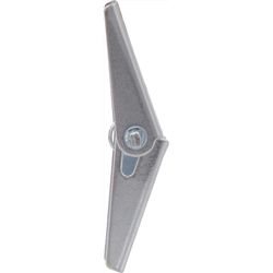 HILLMAN 3/16 in. D X 1.1 in. L Round Zinc-Plated Steel Toggle Wing 1 pk
