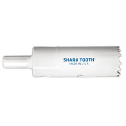 Century Drill & Tool Shark Tooth 7/8 in. Bi-Metal 1-7/8 in. L X 3/8 in. D One Piece Hole Saw Arbor I