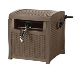 Suncast Smart Trak 225 ft. Brown Retractable Free Standing Hideaway Hose Reel