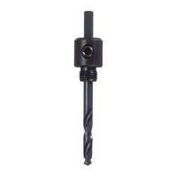 LENOX 5 in. L Hole Saw Mandrel 9/16 in. 1-3/16 in. 1/4 in. 3-Flat 1 pc