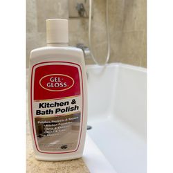 Gel-Gloss No Scent Kitchen and Bathroom Cleaner Liquid 16 fl. oz.