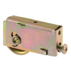Prime-Line 1-1/4 in. Dia. x 3/8 in. L Steel Roller Assembly 1 pk