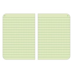 Rite in the Rain 3.25 in. W X 4.625 in. L Side Stapled Green All-Weather Notebook