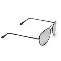 WearMe Pro Sunglasses Black Frame Silver Lens