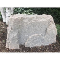 DekoRRa Products Black/Gray Polyethylene 21 in. H X 39 in. L X 21 in. W Artificial Landscape Enclosu