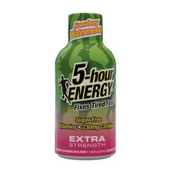 5-hour Energy Extra Strength Sugar Free Strawberry Watermelon Energy Shot 1.93 fl. oz.