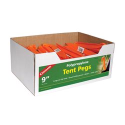 Coghlan's Orange Tent Pegs 9 in. H 100 pc