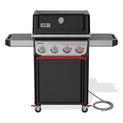 Weber Spirit E-425C 4 Burner Natural Gas Grill Black