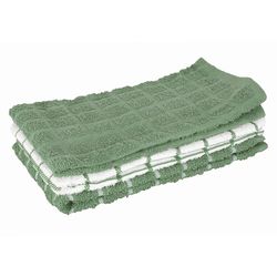 Ritz Juniper Cotton Kitchen Towel 3 pk