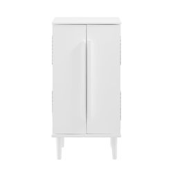 Linon Home Decor Tasha Modern 18 in. W X 13 in. L Rectangular Jewelry Armoire