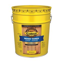 Cabot Wood Toned Transparent Natural Oil-Based Penetrating Oil Deck and Siding Stain 5 gal