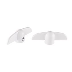 Ace White Zinc Single-Arm Casement Tee-Handle For Universal