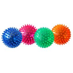 Petsport For Dog Assorted TPR Gorilla Spiky Ball Ball Dog Toy XL 1 pk