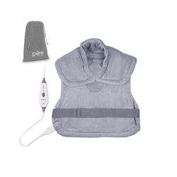 Pure Enrichment Heating Pad 4 settings Gray 24 in. W X 29 in. L