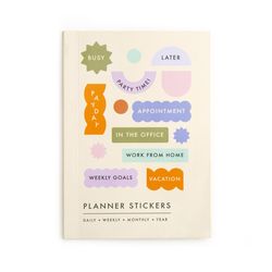 Kikkerland Inkerie 5 in. W X 14 in. L Pastel Yellow Sticky Tab Note Pad Set 1 pad
