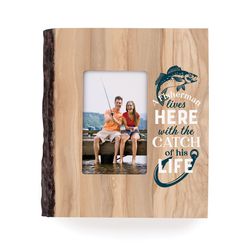P Graham Dunn 10 in. H X 0.75 in. L Natural Brown Wood Photo Frame