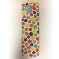True Watercolor Dot Wine Bag Paper 1 pk