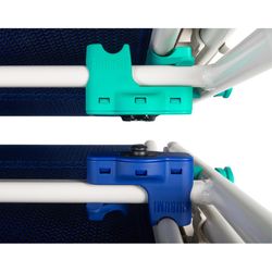 Shibumi Blue/Green Plastic Chair Carry Clip 1 pk