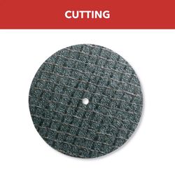 Dremel 15/16 in. D X 1/8 in. X 0.04 in. thick Aluminum Oxide Metal Cut-Off Wheel 20 pk