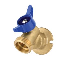 Homewerks 1/2 in. FIP in. X 3/4 in. Garden Hose Thread Brass Sillcock Valve