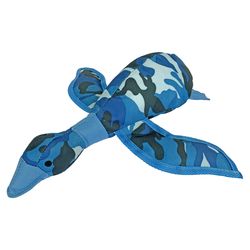 Multipet Tuff Enuff For Dog Assorted Nylon/Plush Camouflage Duck Dog Toy 1 pk
