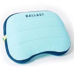Ballast Outdoor Gear Polyester Inflatable Aruba Blue Beach Pillow