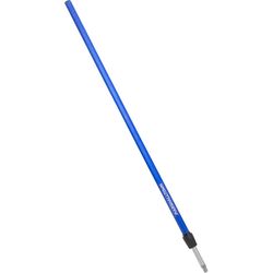Marshalltown Telescoping 4-8 ft. L X 2 in. D Aluminum Extension Pole Blue