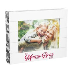 Pavilion Camo Community Rustic White Glass/MDF Picture Frame 7 x 5 in.