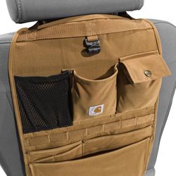 Carhartt Brown Seat Organizer 1 pk