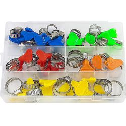 Power Sentry Green Life Distribution 1/4 in to 1 in. SAE 16 Hose Clamp Stainless Steel Band