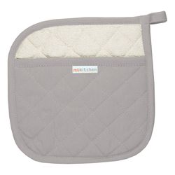 Mu Kitchen Nickel Cotton/Terry Pot Holder
