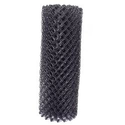 Master Halco 72 in. H X 50 ft. L Steel Chain Link Fence Black